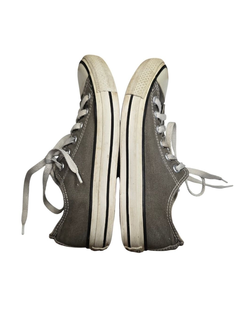 Converse Low Top Gray Unisex Shoes - Picture 3 of 8
